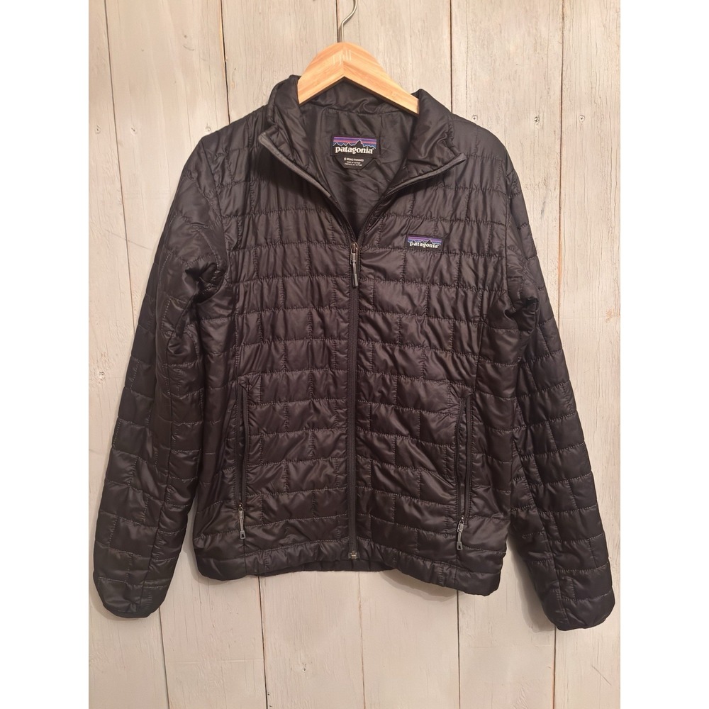 Patagonia Women's Nano Puff Jacket Black Size Men's Small‎